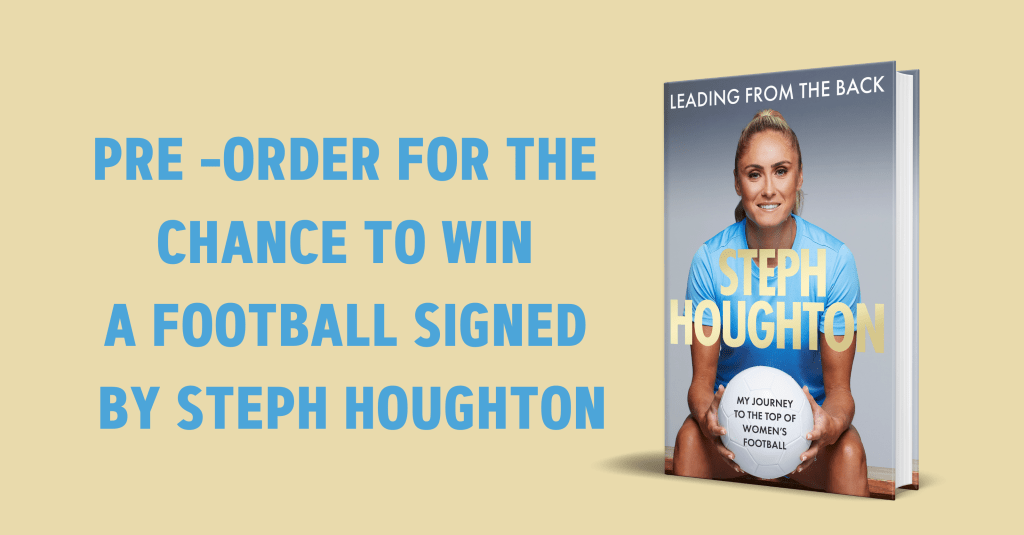 Competition to win signed football by Steph Houghton